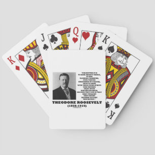 Jeu De Cartes Theodore Roosevelt ose Mighty Thote