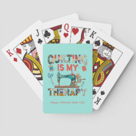 Jeu De Cartes Thérapie de courtepointe personnalisée
