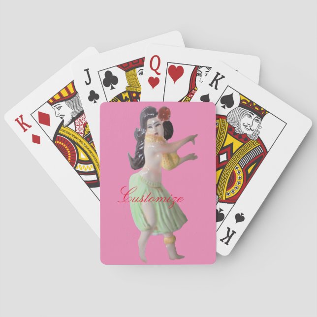 Jeu De Cartes Thunder_Cove, danseuse de Hula (dos)