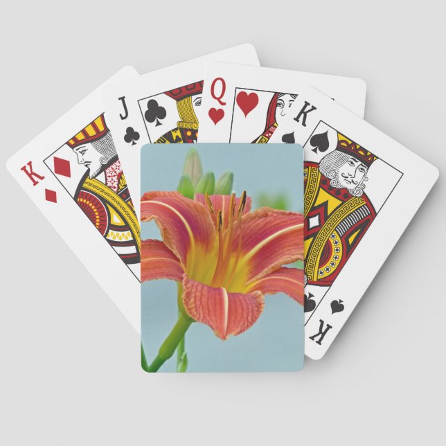 Jeu De Cartes Tiger Daylily (dos)
