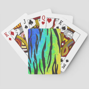 Jeu De Cartes Tiger noir et arc-en-ciel