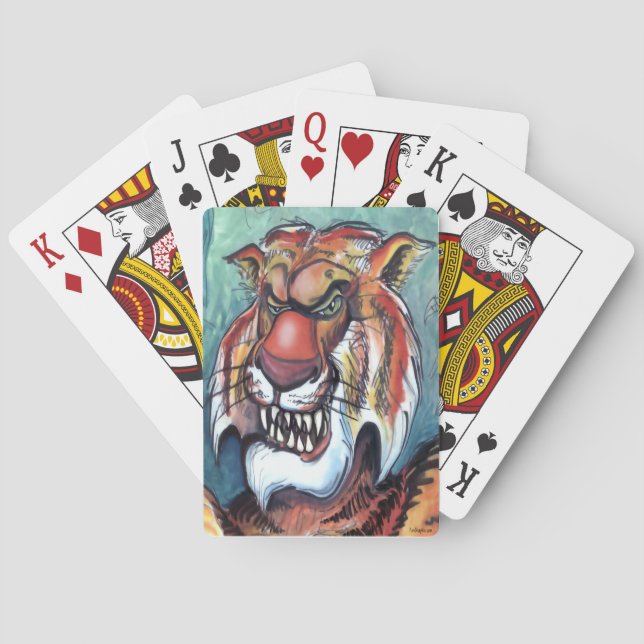 Jeu De Cartes Tigre (dos)