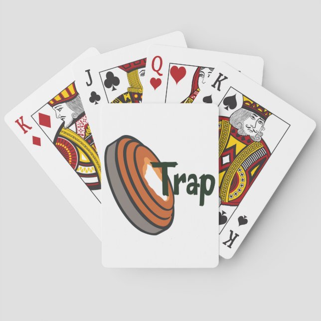 Jeu De Cartes Tir sur le piège (dos)