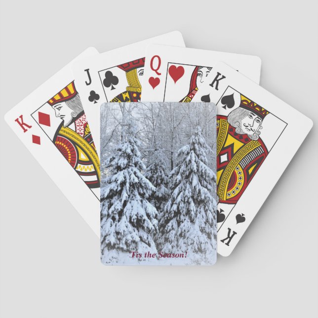 Jeu De Cartes 'Tis les vacances d'hiver de saison… (dos)