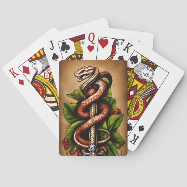 Jeu De Cartes **Titre : Cartes de Jeu Classiques** (dos)