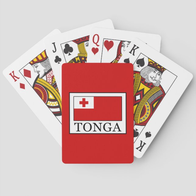 Jeu De Cartes Tonga (dos)