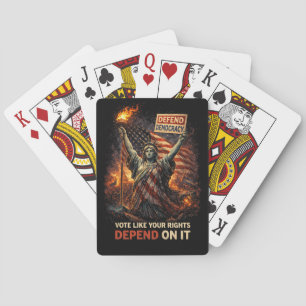 Jeu De Cartes Torche de la démocratie