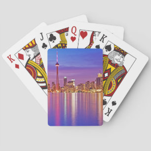 Jeu De Cartes Toronto Skyline à Dusk