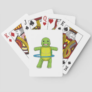 Jeu De Cartes Tortue à Fitness avec pneus Fitness