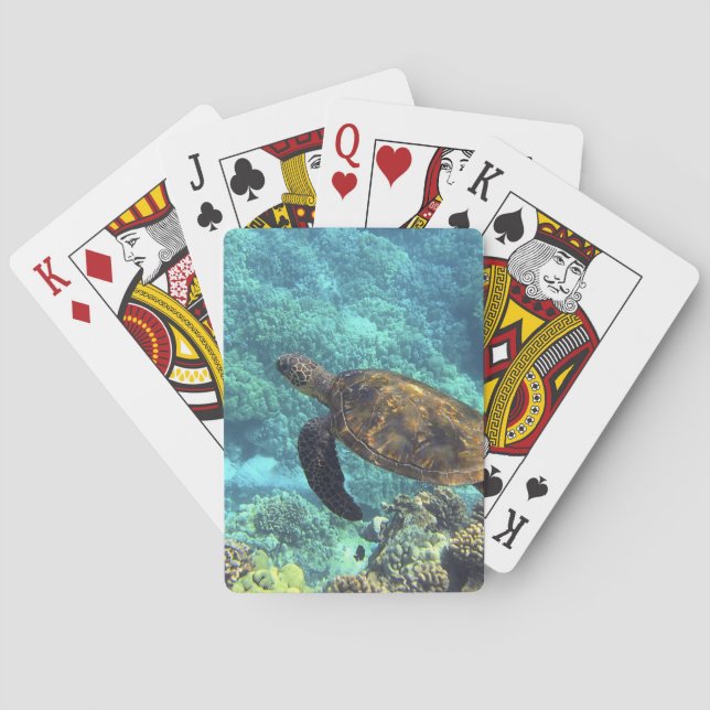 Jeu De Cartes tortue de mer (dos)