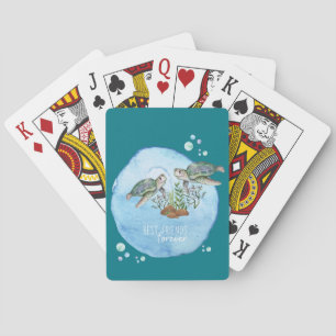 Jeu De Cartes Tortues de mer BFF - Cadeaux personnalisés Best Fr