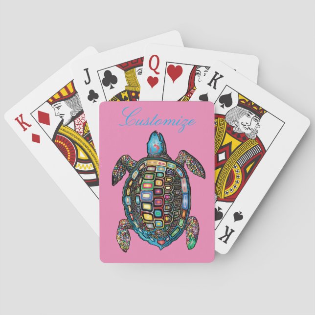 Jeu De Cartes Tortues de mer Thunder_Cove (dos)