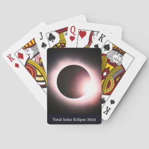 Jeu De Cartes Total éclipse solaire 2024 lune de soleil