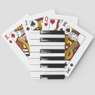 Jeu De Cartes Touches de piano anciennes