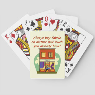 Jeu De Cartes Toujours acheter du tissu