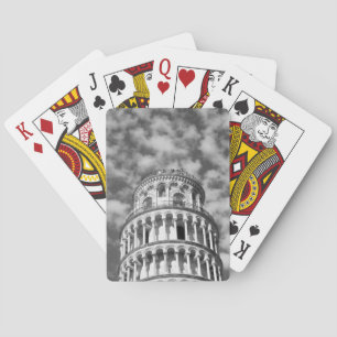 Jeu De Cartes Tour blanche noire de Pise Italie