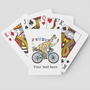 Jeu De Cartes Tour du monde de la girafe de Bikepacking