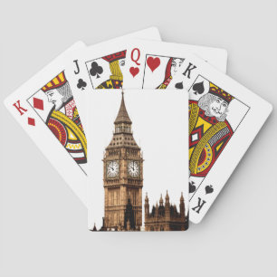 Jeu De Cartes Tour Sepia Big Ben