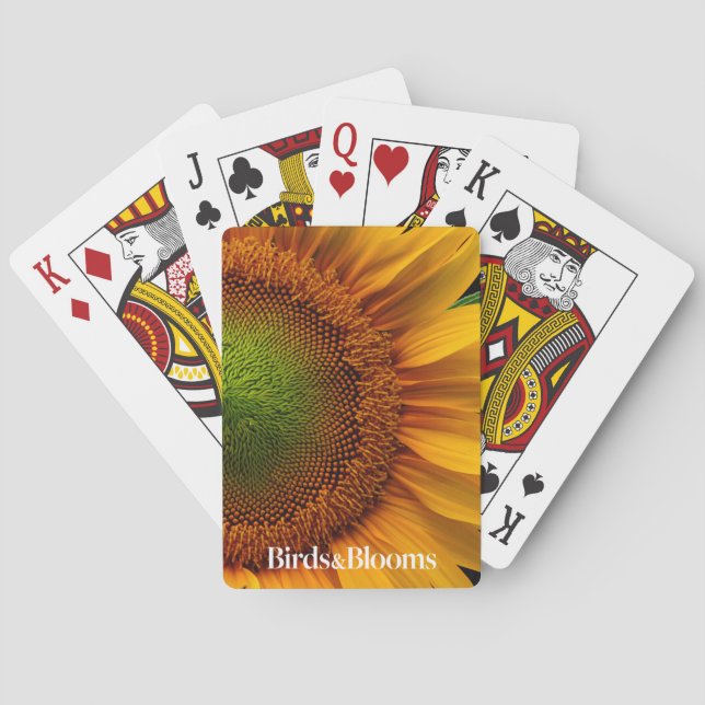 Jeu De Cartes Tournesol (dos)