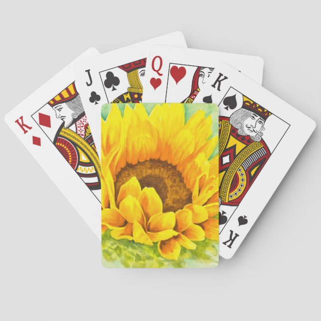 Jeu De Cartes Tournesol (dos)