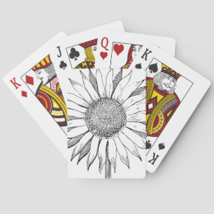 Jeu De Cartes Tournesol illustré