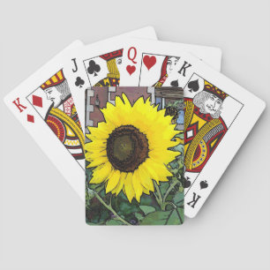 Jeu De Cartes Tournesol jaune