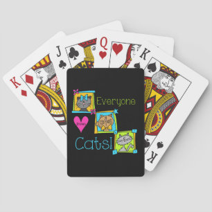 Jeu De Cartes Tout le monde aime les chats