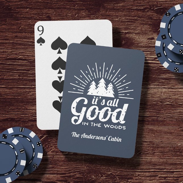 Jeu De Cartes Tout va bien dans les bois | Personnalisé (Créateur téléchargé)