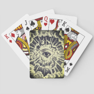 Jeu De Cartes Toutes les cartes voyantes d'oeil