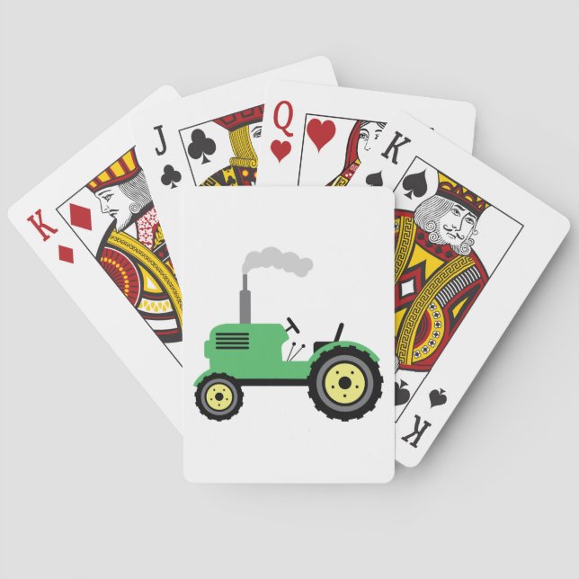 Jeu De Cartes Tracteur de ferme (dos)