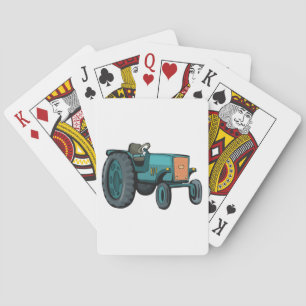 Jeu De Cartes Tracteur vert