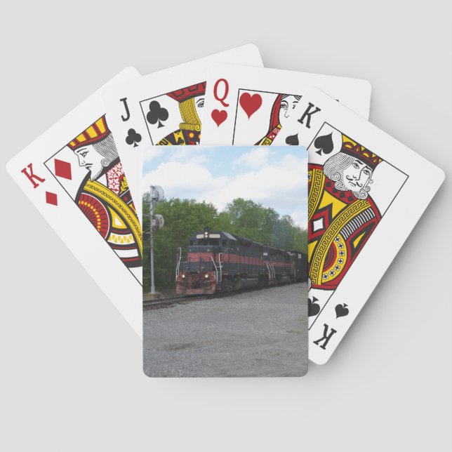Jeu De Cartes Train (dos)