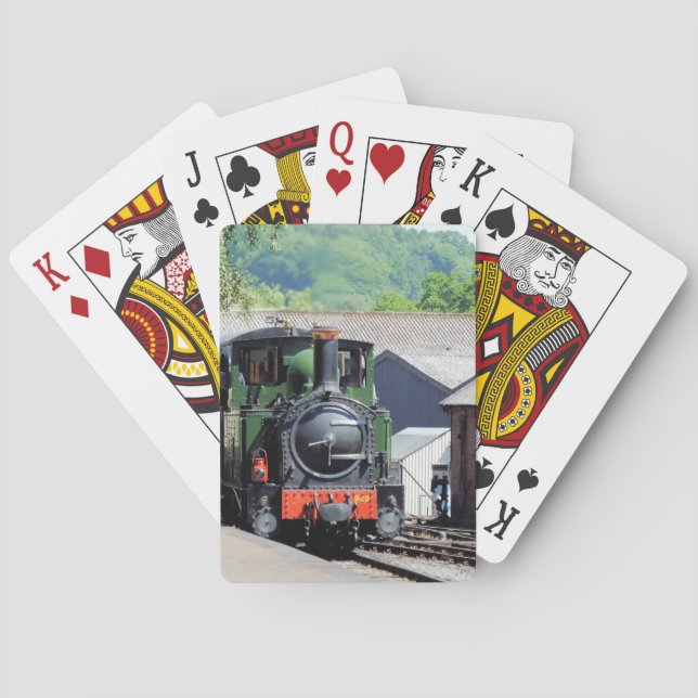 JEU DE CARTES TRAIN À VAPEUR (dos)