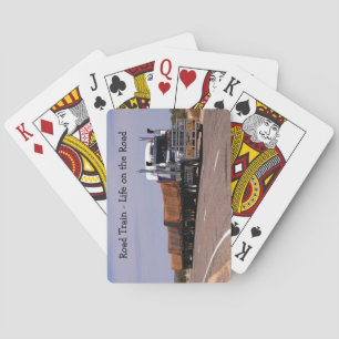 Jeu De Cartes Train Routier La Vie sur la Route Semi Camion