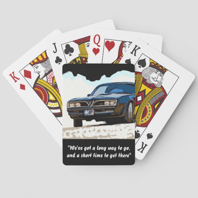 JEU DE CARTES TRANS AM 1977 (dos)