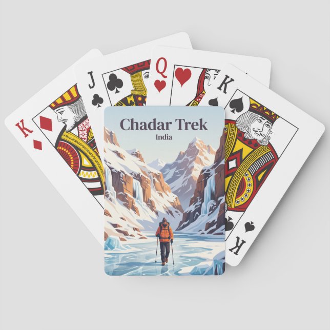 Jeu De Cartes Trek Chadar Inde (dos)