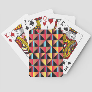 Jeu De Cartes Triangles colorés