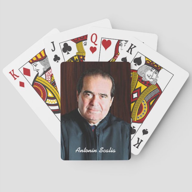 Jeu De Cartes Tribunal suprême Antonin Scalia (dos)