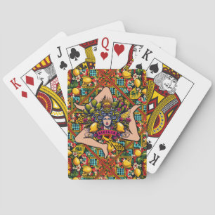 Jeu De Cartes Trinacria Sicilia