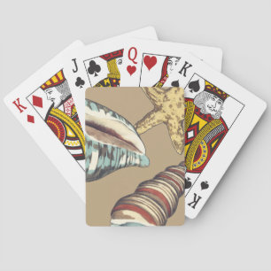 Jeu De Cartes Trio de Shell sur kaki