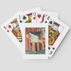 Jeu De Cartes Trois femmes et trois loups (w/c)