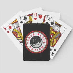 JEU DE CARTES TROIS PEDAL