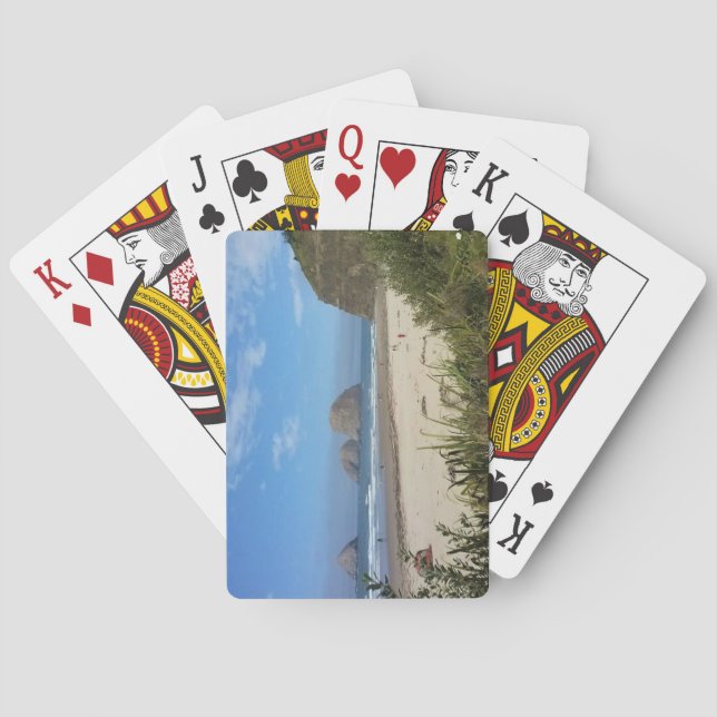 Jeu De Cartes Trois Roches Arc, Océanside, Oregon (dos)