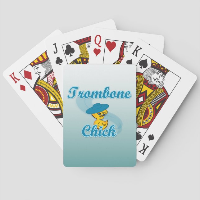 Jeu De Cartes Trombone Chick #3 (dos)