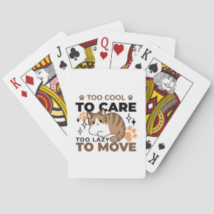 Jeu De Cartes Trop Cool pour s'occuper, trop paresseux pour boug