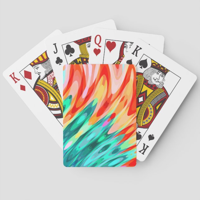 Jeu De Cartes Tropical Parrot Wing Classic Playing Cartes (dos)