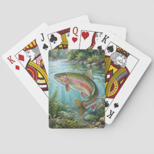 Jeu De Cartes Truite arc-en-ciel