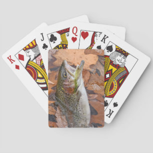 Jeu De Cartes Truite arc-en-ciel d'automne