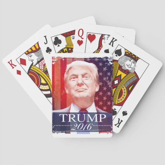 Jeu De Cartes Trump 2016 (dos)