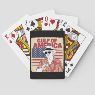 Jeu De Cartes Trump Amérique golfe Mexique Président Trump 